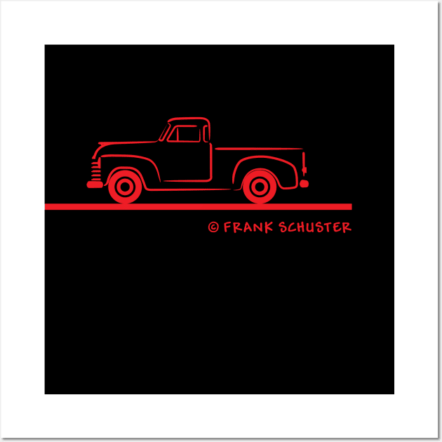 1951 Chevrolet Pickup Truck Wall Art by PauHanaDesign